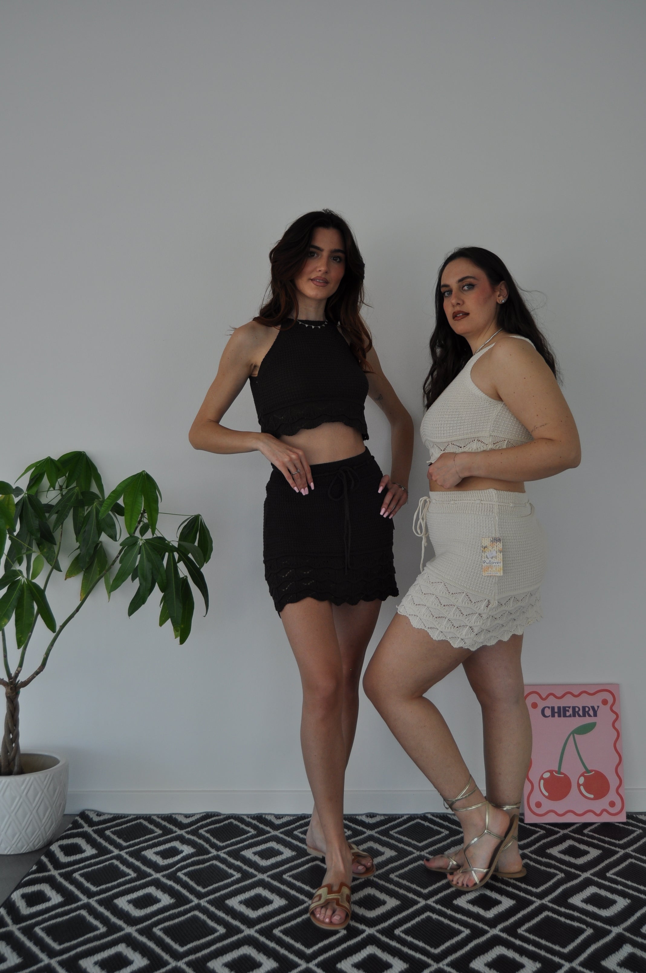 COMPLETO CROCHET TOP & GONNA - Dolcevita
