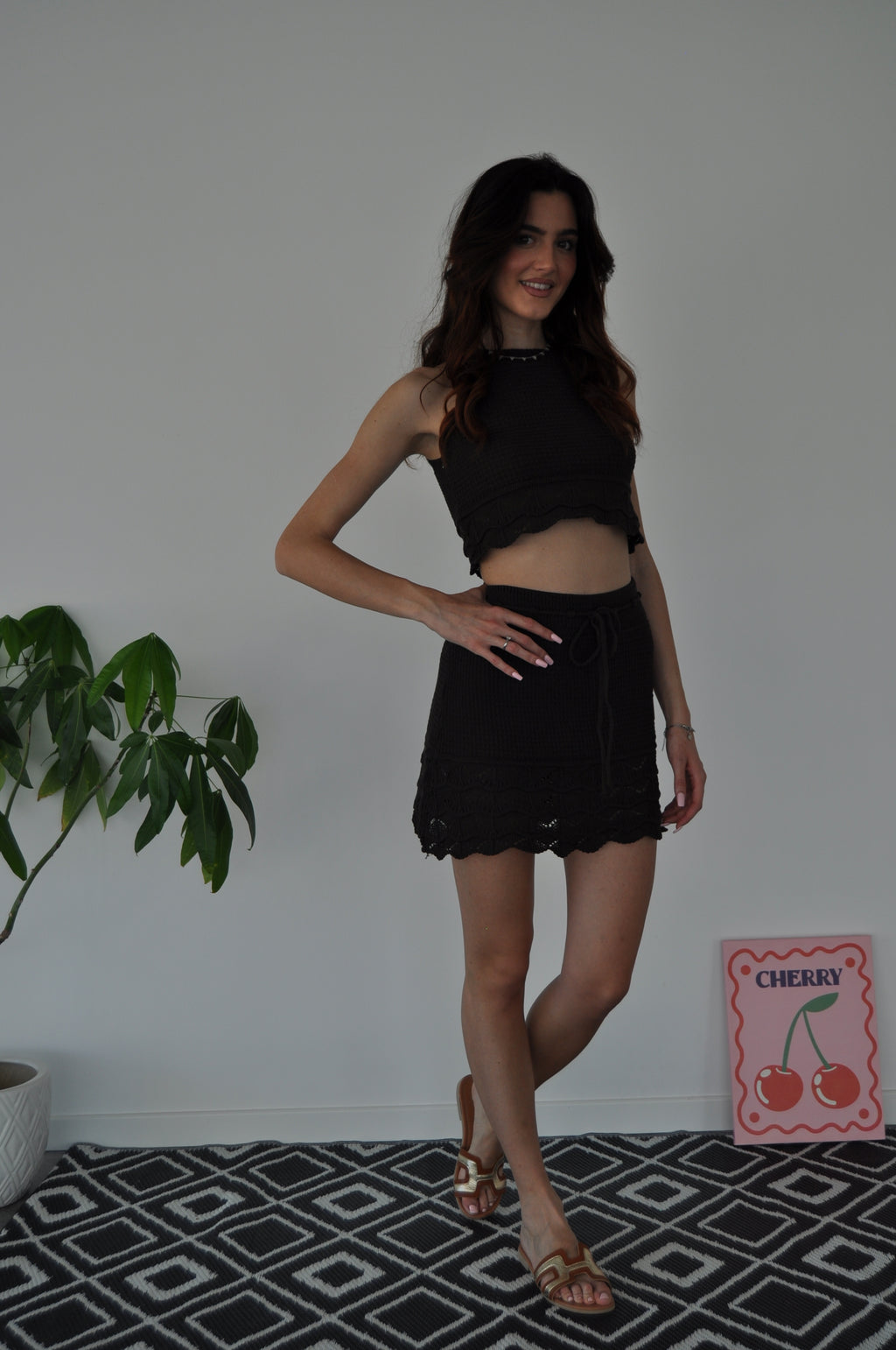 COMPLETO CROCHET TOP & GONNA - Dolcevita