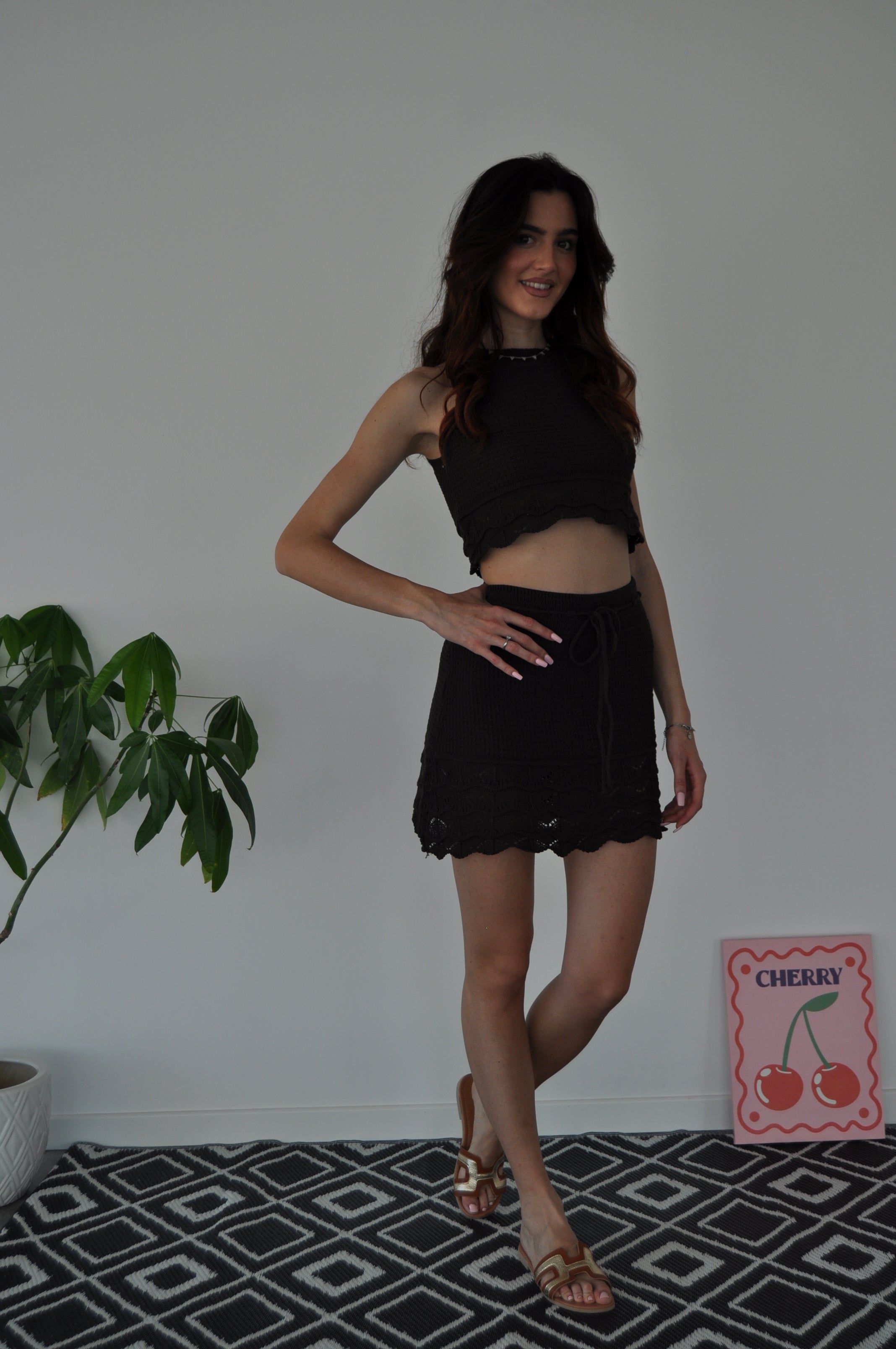 COMPLETO CROCHET TOP & GONNA - Dolcevita
