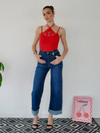 BODYSUIT - Rosso Venere