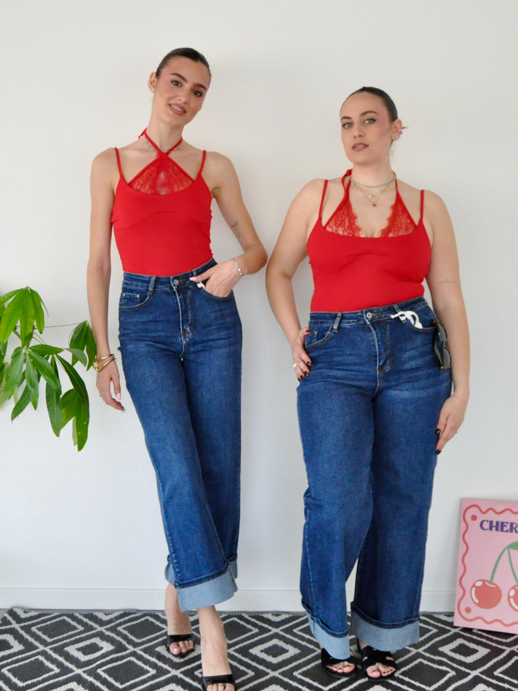 BODYSUIT - Rosso Venere