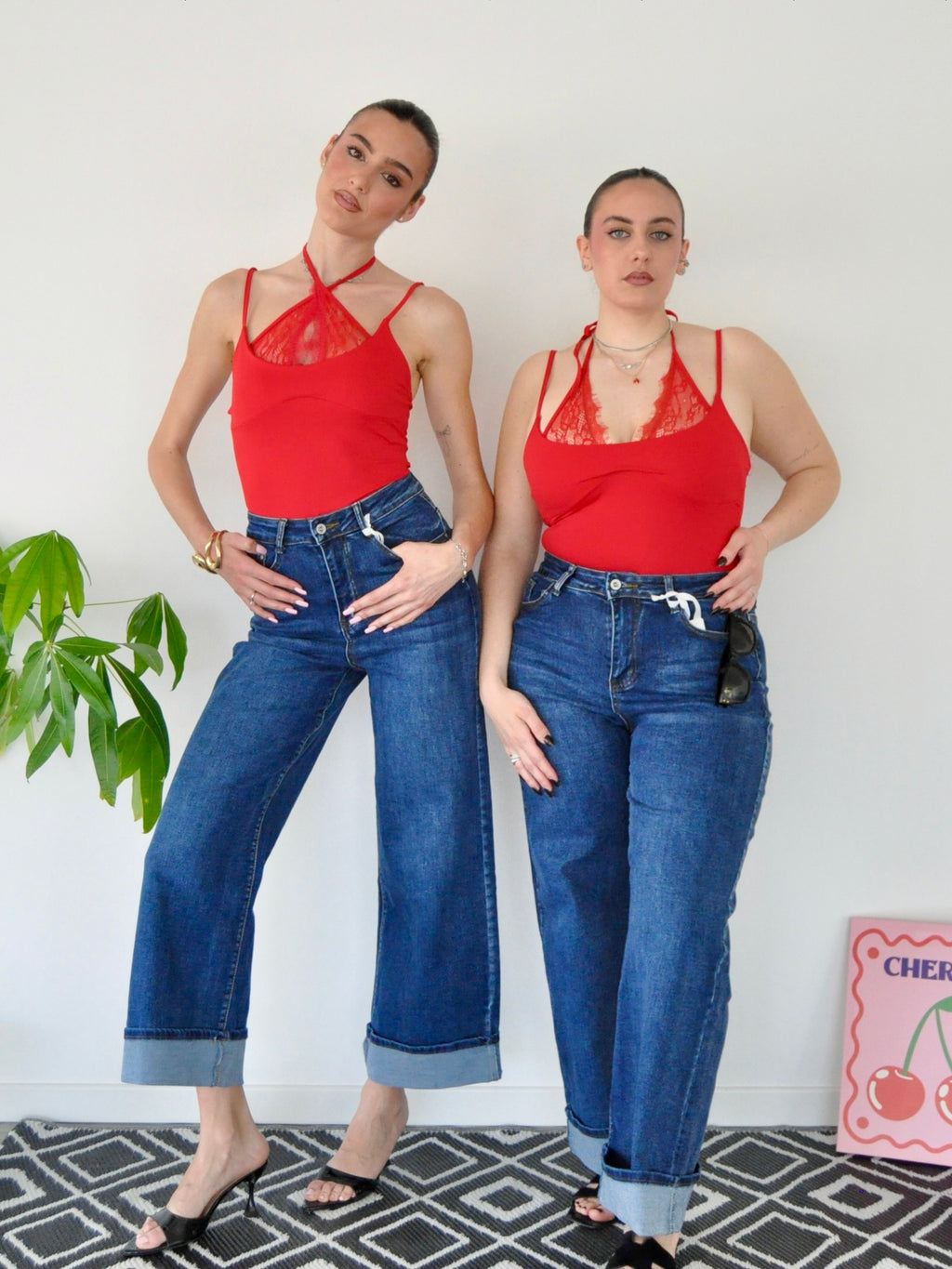 BODYSUIT - Rosso Venere