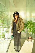 LEATHER BOMBER