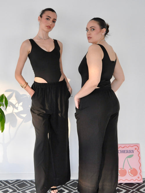 BODYSUIT - NERO MARE